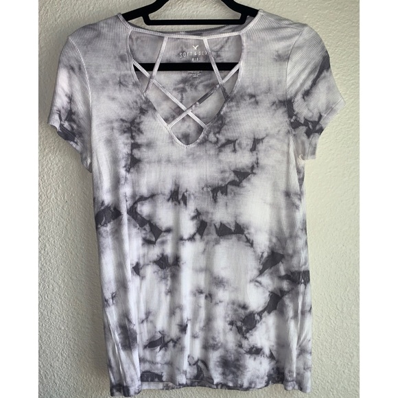 American Eagle Tie Dye Shirt - Picture 1 of 3